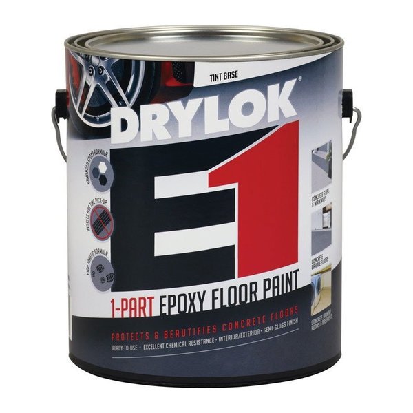 Drylok E1 Semi-Gloss Tint Base Acrylic Epoxy Blend Epoxy Floor Paint 1 gal 28413
